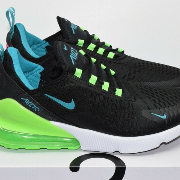 Nike Air Max 270 “Green Strike” Black DJ5136-001 - Picture 2 of 7